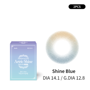 New Bio Artric Shine 1 Month Shin Blue 아트릭 샤인 먼슬리 샤인블루